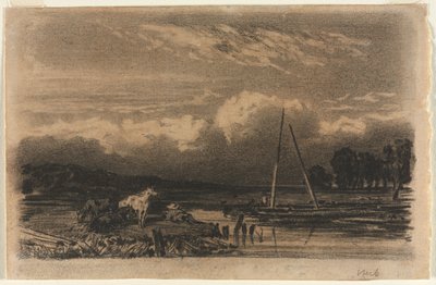 Englische Ansicht, nach Jules Dupré von after Jules Dupré