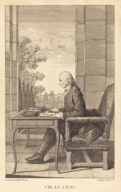 M. Lambert von after Louis de Carrogis Jean Baptiste Delafosse called Carmontelle