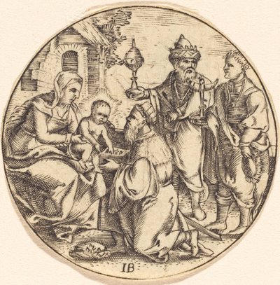 Die Anbetung der Könige von after Master IB