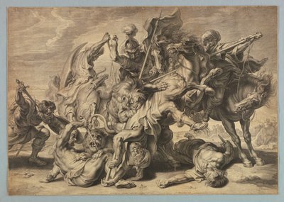 Große Löwenjagd von after Peter Paul Rubens
