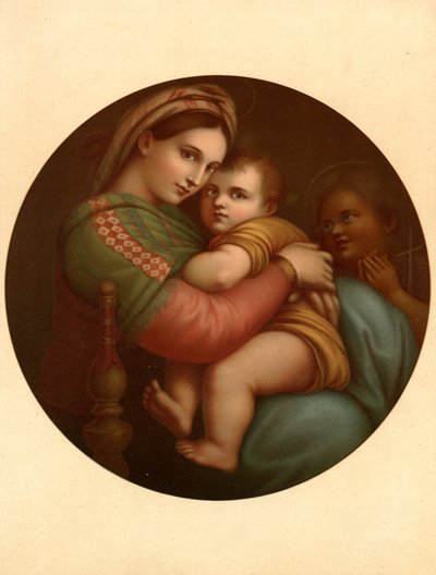 Madonna della Sedia von after Raphael