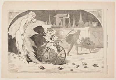 Das neue Jahr – 1869 von after Winslow Homer