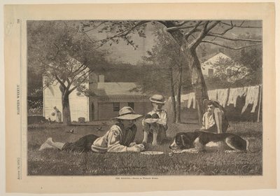 Die Mittagspause von after Winslow Homer