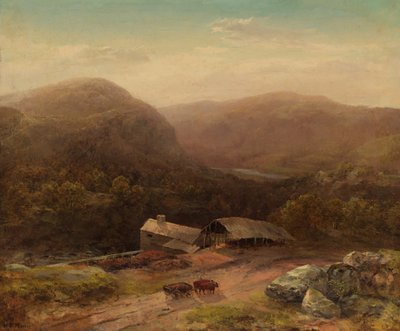 Im Housatonic-Tal von attributed to Homer Dodge Martin