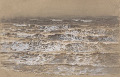 Studie von Wellen von attributed to Samuel Palmer