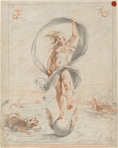 Allegorische Figur von called Cavaliere d