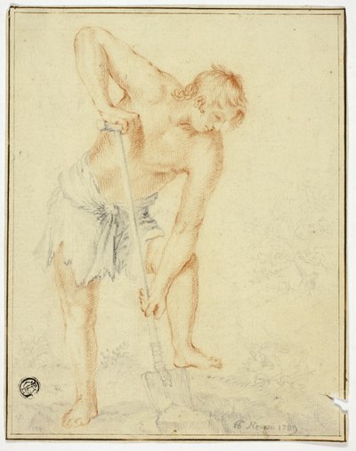 Mann mit Spaten von called Cavaliere d