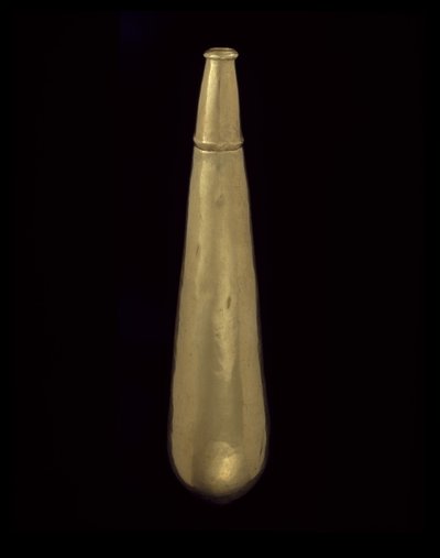 Tränenförmige Coca-Flasche, 200-1600 n. Chr. von civilization Quimbaya
