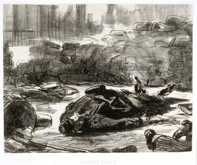 Bürgerkrieg von Édouard Manet