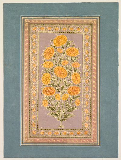 Blühende Ringelblume von style of Hunhar II
