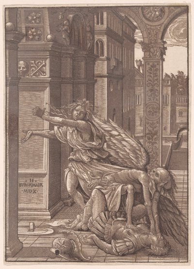 Liebende von Tod überrascht von the Elder Hans Burgkmair