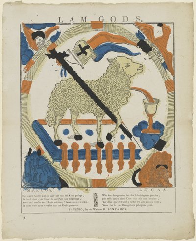 Lamm Gottes von weduwe H. Bontamps