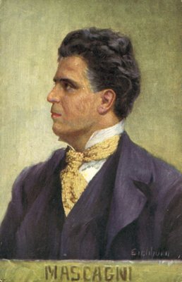 Pietro Mascagni Von Albert Eichhorn Als Kunstdruck 3558