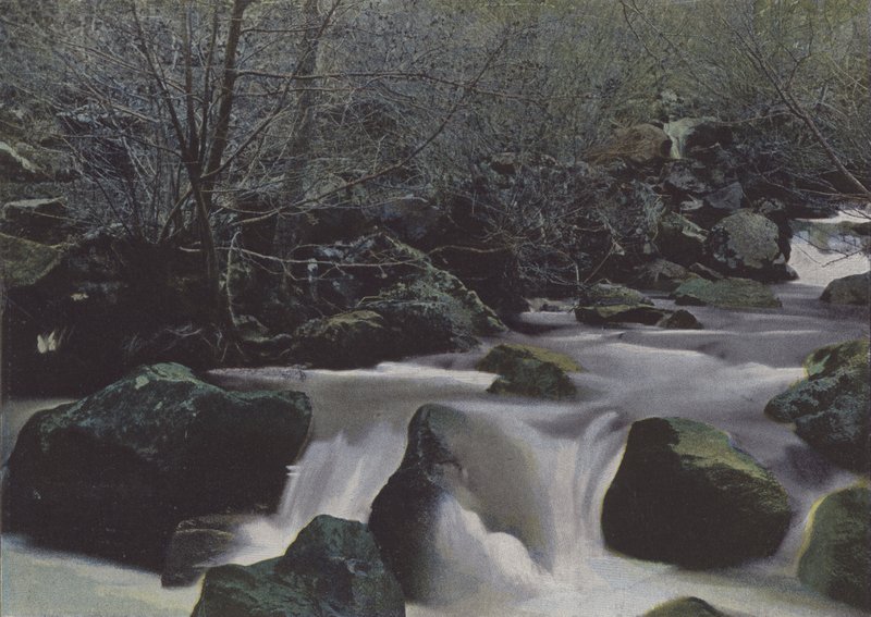 Le Benet, bei Murat (farbiges Foto) von (after) French Photographer