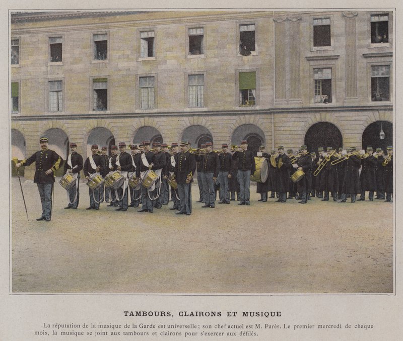 Tambours, Clairons und Musik von (after) French Photographer