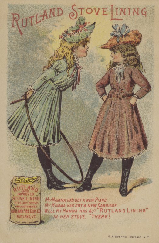 Mädchen, eines mit Reifen von American School