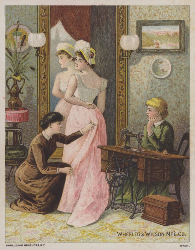 Wheeler und Wilson, Nähmaschine von American School