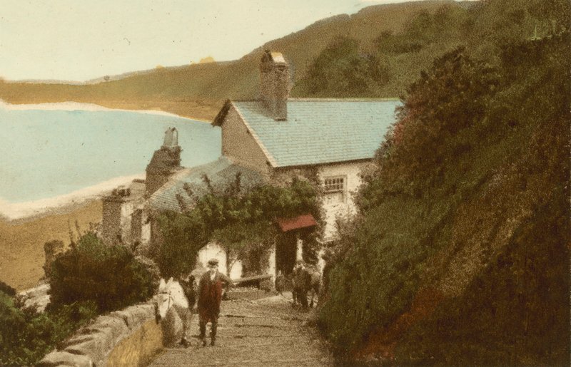 Clovelly, Rose Cottage von English Photographer