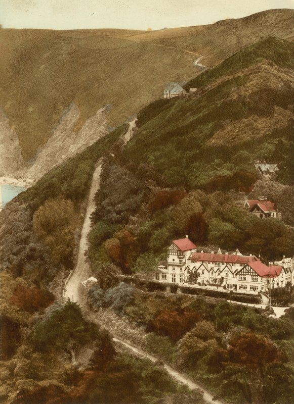 Lynmouth, Countisbury Hill von English Photographer