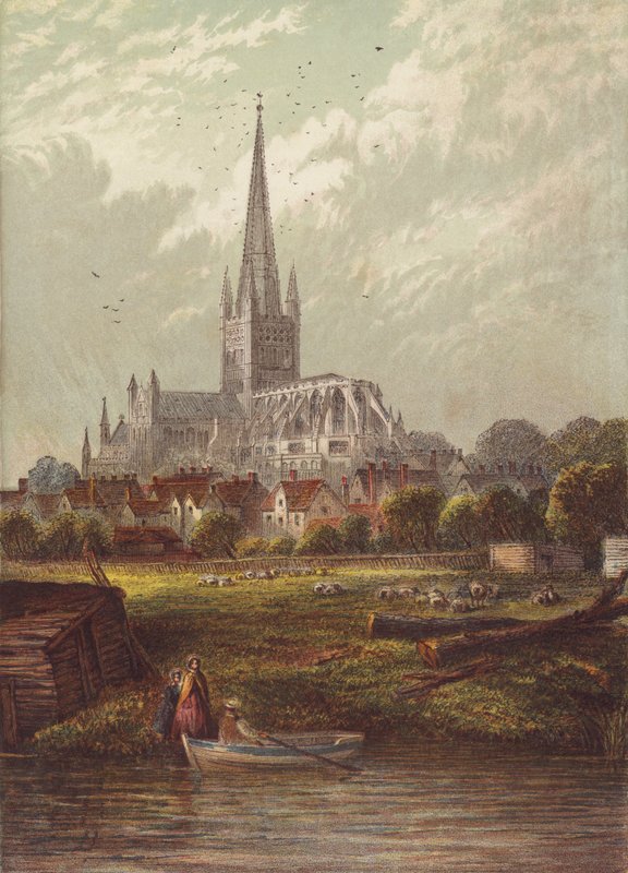 Kathedrale von Norwich von English School