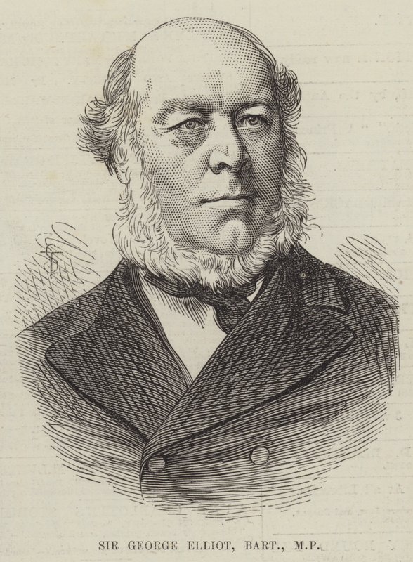 Sir George Elliot, Baronet, MP von English School