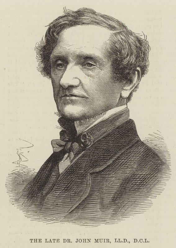 Der verstorbene Dr. John Muir, LLD, DCL von English School