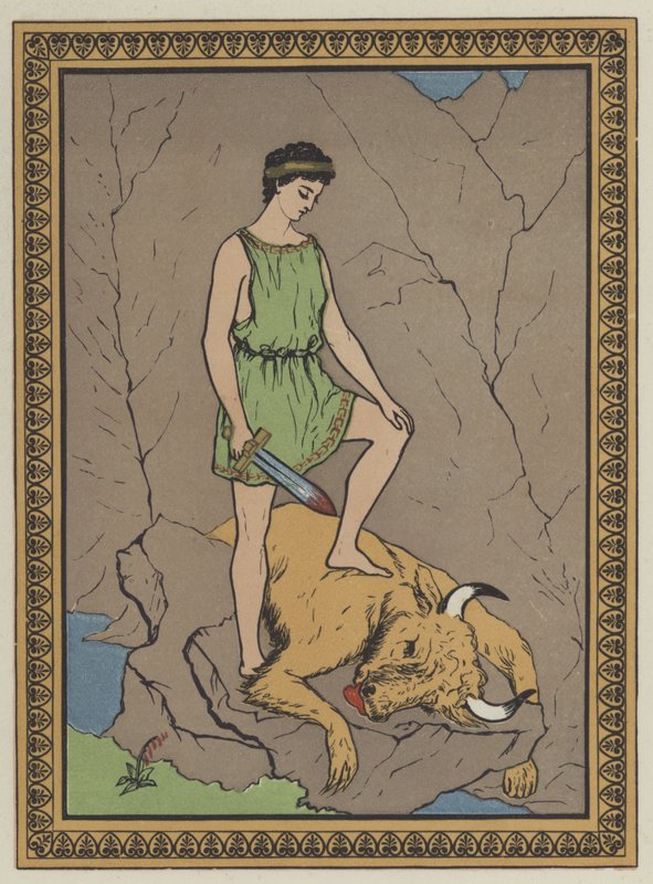Theseus und der Stier von English School