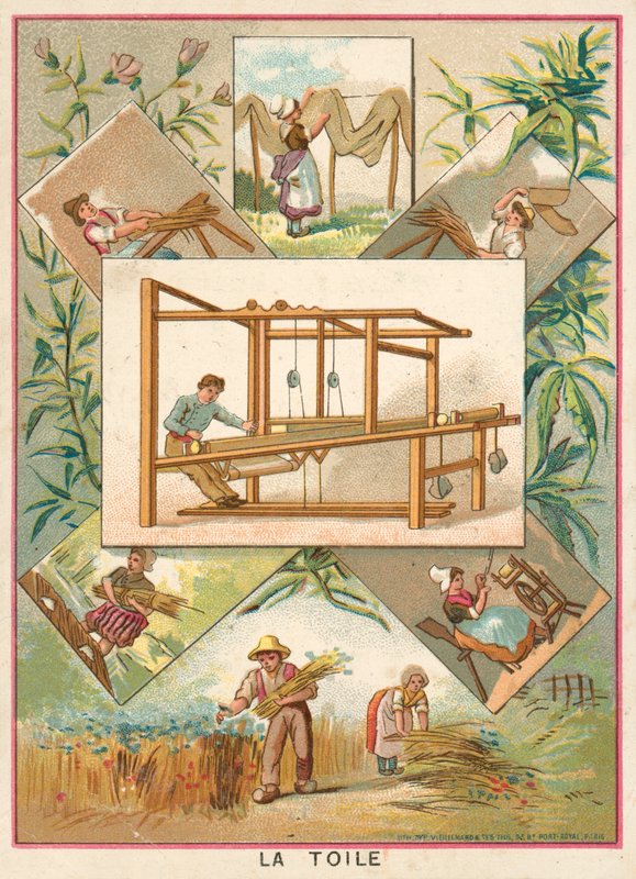 Leinwand von French School