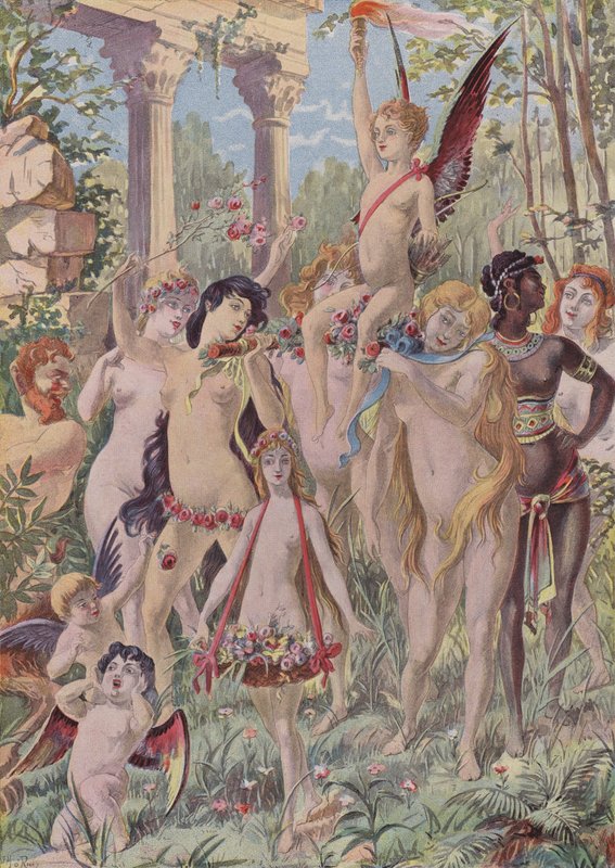 Der Triumph der Liebe von French School