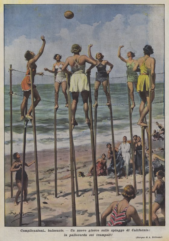 Badeunfälle von Achille Beltrame