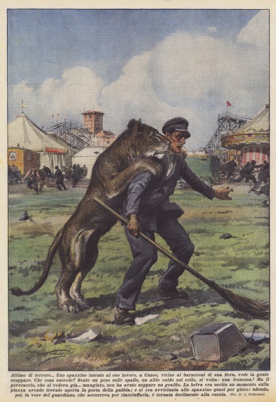 Moment des Terrors von Achille Beltrame