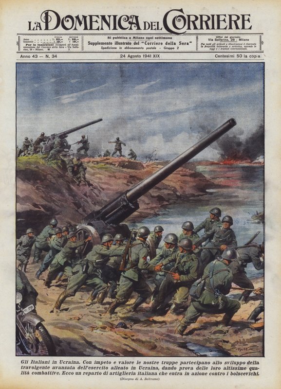 Die Italiener in der Ukraine von Achille Beltrame