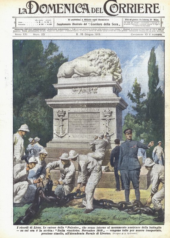 Die Erinnerungen an Lissa von Achille Beltrame