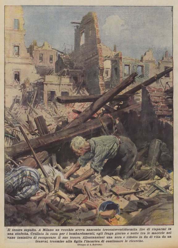 Der vergrabene Schatz von Achille Beltrame