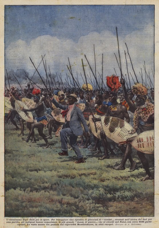 Die Begeisterung der Zulu für den Sport von Achille Beltrame