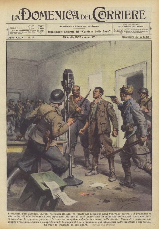 Der Heldentum eines Italieners von Achille Beltrame