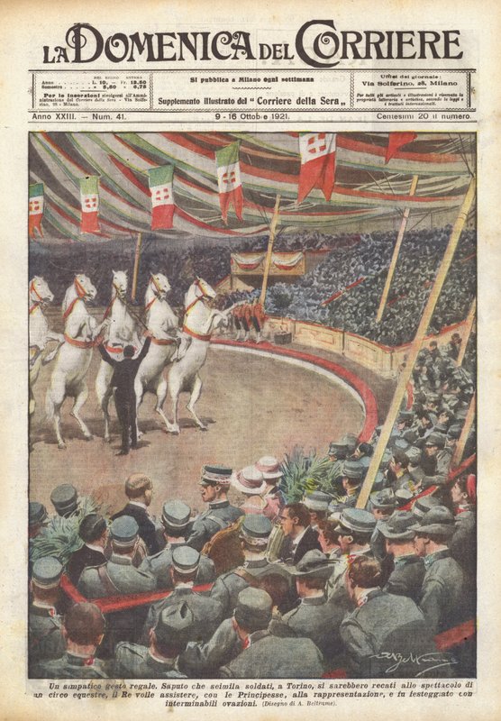 Eine nette königliche Geste von Achille Beltrame
