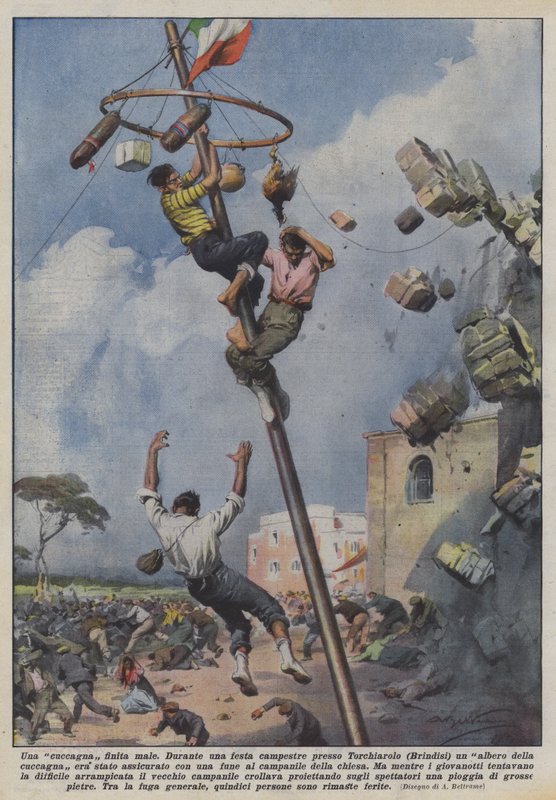 Ein missglücktes Festessen von Achille Beltrame