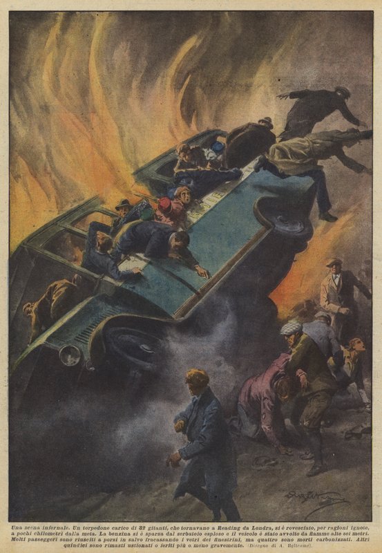 Eine höllische Szene von Achille Beltrame
