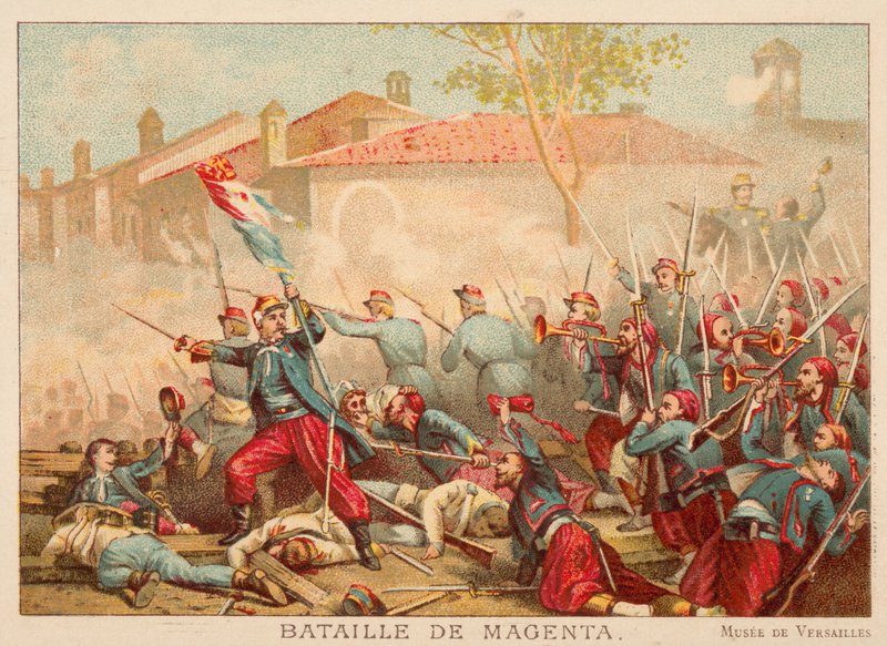 Schlacht von Magenta, Italien, 1859 von Adolphe Yvon