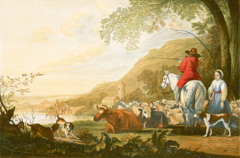 Landschaft - Abend von Aelbert Cuyp