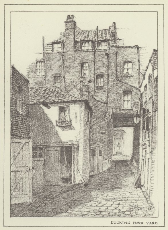 Ducking Pond Yard von Alan Stapleton