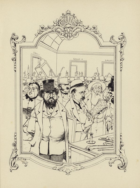 Karikatur aus Memoires d