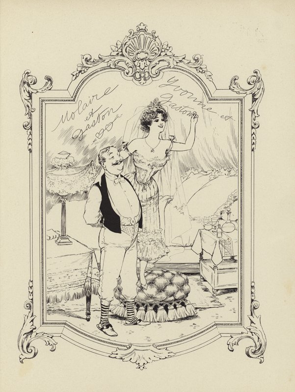 Karikatur aus Memoires d