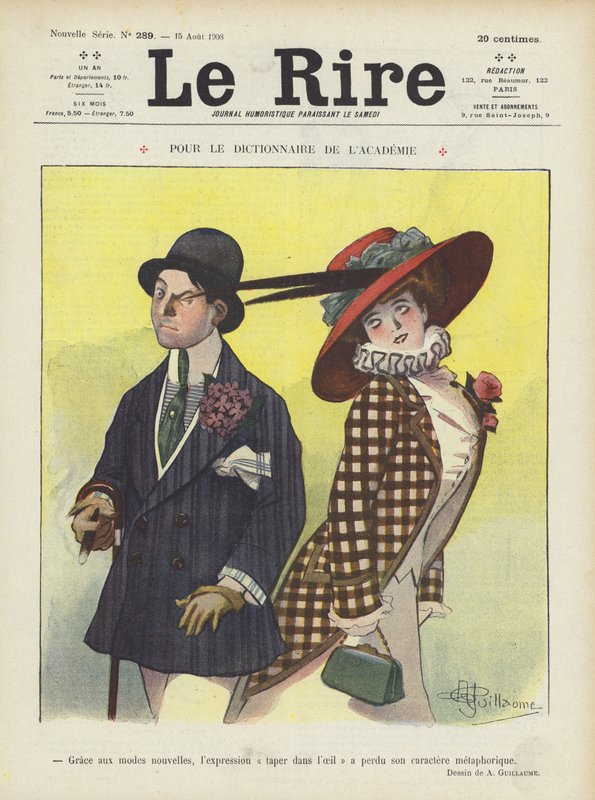 Illustration für Le Rire von Albert Guillaume