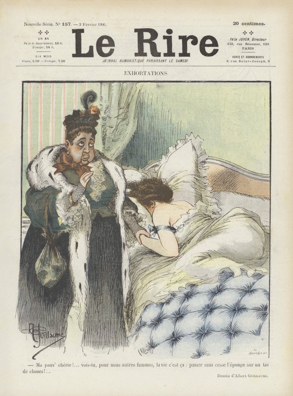 Illustration für Le Rire von Albert Guillaume