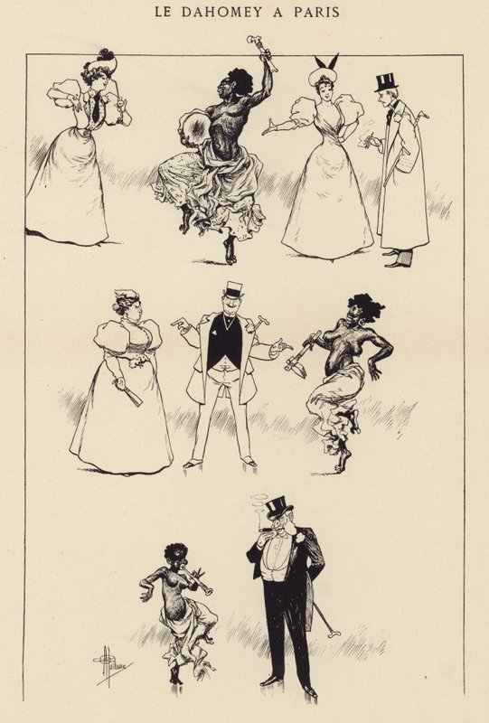 Le Dahomey à Paris von Albert Guillaume