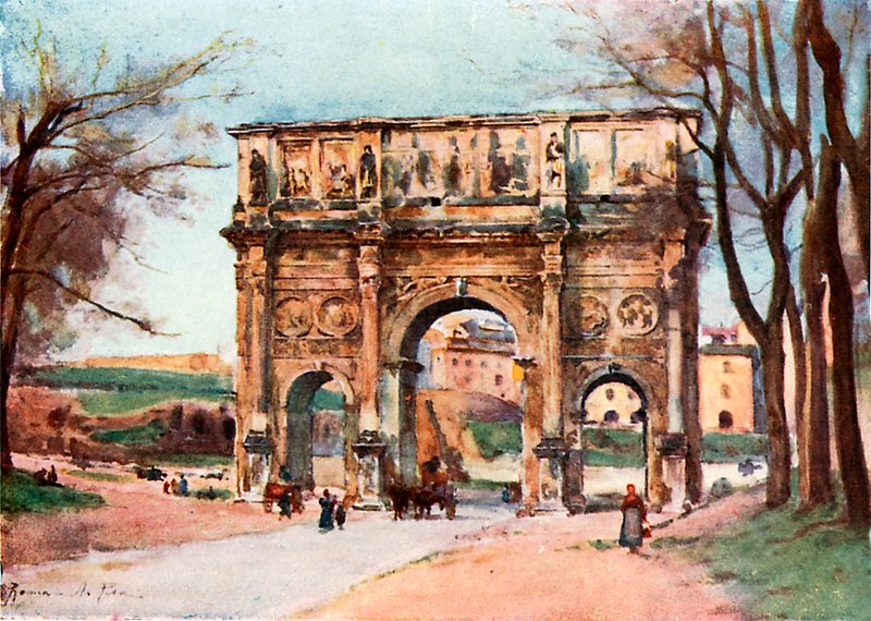 Konstantinsbogen von Alberto Pisa