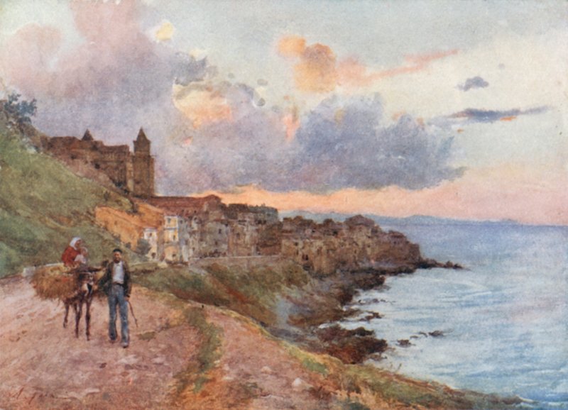Cefalu: Sonnenuntergang von Alberto Pisa