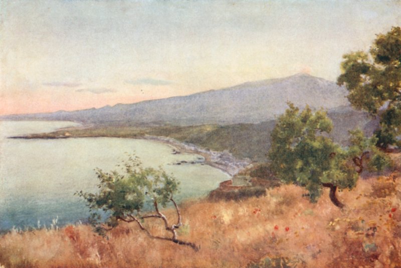 Ätna, Giardini und Schiso von Taormina von Alberto Pisa